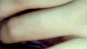 hey, this asian slut's masturbating on webcam, she's moaning so loud and cumming hard