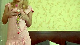 FRESH GIRL ULIANA NOVICHENOK A WHORE WITH BLONDE HAIR GETS PENETRATED IN THE ASS