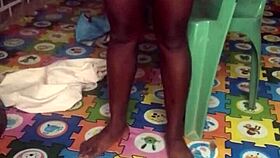 crazybitch loves to twerk in sexy clothes till she decided to go naked