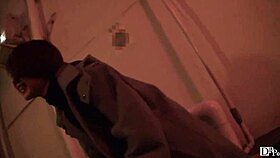 Hopscotch Walk With Remote Control Vibrator Attached In Night Alley