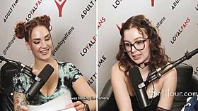 Award-winning sluts spill cum in interview