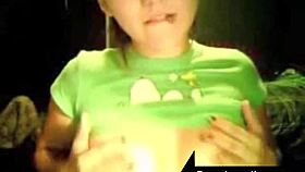 How do you give a lap dance on webcam?