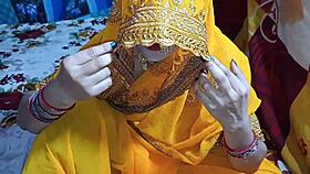 Indian Newly Married Wife Feels Passion In Bedroom Anal Creampie