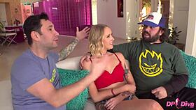 Marilyn johnson endures airtight double penetration