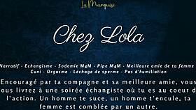 Chez Lola! French audio swinging libertin adventure!