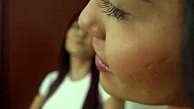 is camila henao sharing bed with friend?