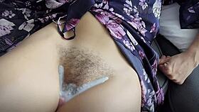 Big Dick Closeup Teasing Fuck Hairy Pussy And Orgasm Cumshot