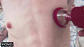 Madi screams as big cock floods her pussy!