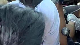 Gabriella Sucks Fast Before Sperm Delivery