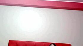 latina babe sinks cock in delicious study poses