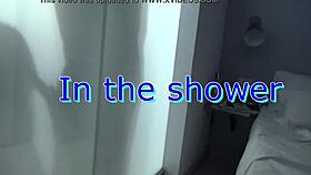 in the shower trailer