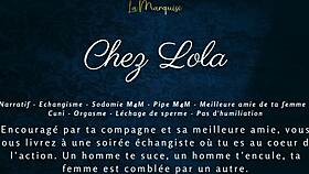 Chez Lola! French audio swinging libertin adventure!