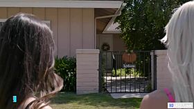 Girlsway - the mysterious milf neighbor is lesbian - gianna gem mckenzie lee