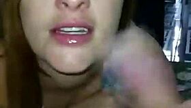 Waking him up with a delicious blowjob on his big cock