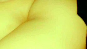 Sexy latina amateur strips and shows big ass in homemade massage video.