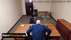 i as principal rough the teacher in office