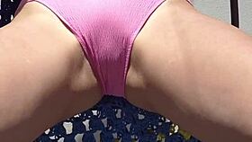 Rubbing Suncream on Tits & Public Sunbathing