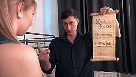 Tiffany Tatum Hot Bondage Sex with Kristof Cale, Tied Up and Moaning in Passionate Fuck.