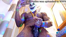 intriguing bbc worship for muscular slave on birthday with dirty talk