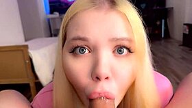 a charming student caresses an adult mans cock