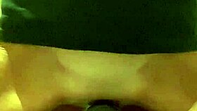 i masturbate alone in the room with a vibrator, reaching orgasm unseen