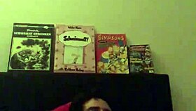 horny masturbation turns hardcore on the bed