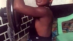 crazybitch loves to twerk in sexy clothes till she decided to go naked