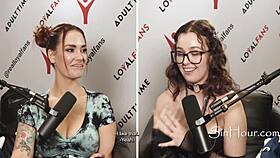 Award-winning sluts spill cum in interview