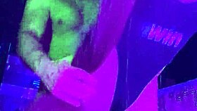 Skinny Model Poses In Stockings All Day Long