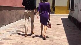 is that cougar's ass too tempting to resist?