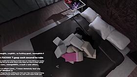 Roblox cutest slut tries her best to please me in game