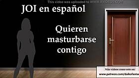 Joi - four friends invite you to their party in Spanish voice.