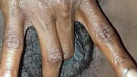 Oh, look at that hairy pussy! Let's play with it hard and make it squirt!