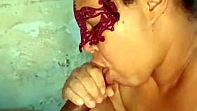 'Cuzinho guloso,' the submissive latina mature said, 'lick it now?'