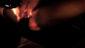 Intense Street Fuck With Anal And Squirting At Night