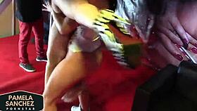 Pamelasanchez Babes Lesbian Fuck In Erotic Festival Nora Barcelona