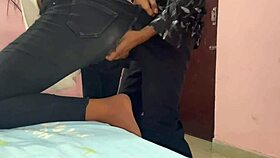 Indian Woman Fucked Roughly By Man When Alone At Home