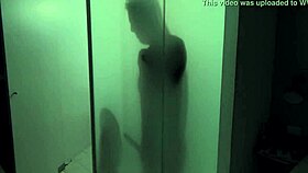 in the shower trailer