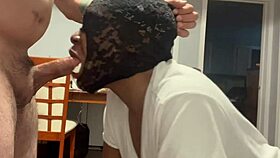 Facefucked Bitch Drinks Puke From Bucket