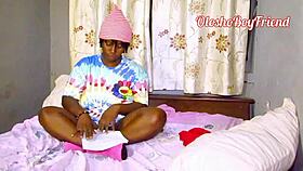 Roommate Chooses Dildo Over Book For Passionate Fuck