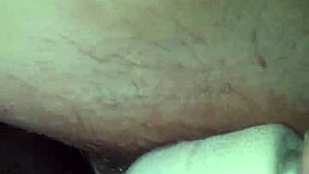 wife engages in anal sex while using her toy