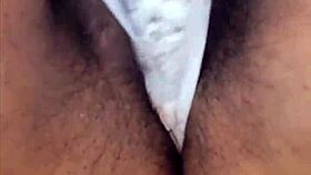 does this latina mature milf get outdoor anal muff diving and toy play?