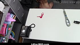 Shoplifter receives strict cavity search from mall guard