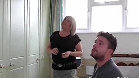 Mature curvy babe gets rough with horny stud 😈