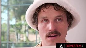 Gym Couch Trains Then Fucks Me!