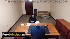 i as principal rough the teacher in office