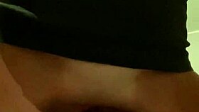 i masturbate alone in the room with a vibrator, reaching orgasm unseen