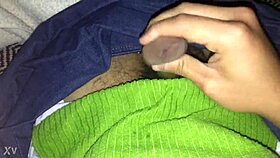 Watch this amateur jerk off and cum hard!
