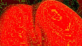 Hey, I'm face down fucking this transman's pussy in a close-up view