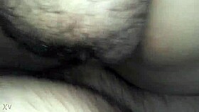 I's fuckin' this creamy latina pussy, it's so tight and wet, makin' me cum hard.